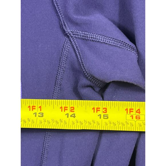 Lululemon Stride Jacket Size 4 Purple Hooded Full Zip High Collar Thumb Holes - Picture 7 of 7